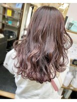 ヘアスタジオハレ(hair studio HALE) ピンクグラデーション☆Beforeあり