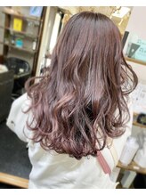 ヘアスタジオハレ(hair studio HALE) ピンクグラデーション☆Beforeあり