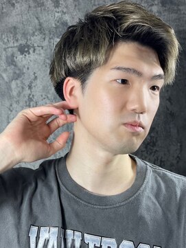 ヒロギンザ 銀座本店(HIRO GINZA) ハイトーンアップバング