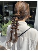 ヘアアレンジ/セット/お呼ばれ/結婚式