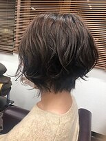 ファイン 滝川店(Fine)&nbsp;20代30代40代　大人ショート×ニュアンスパーマ　夏