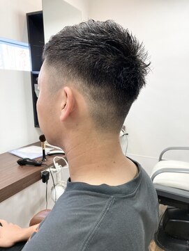 ジールヤマグチ 朝霧駅前店 【白髪ぼかし】メンズカット【マーブ/イルミナカラー】