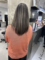 キング 高槻(K!ng) 縮毛矯正髪質改善ハイライトレイヤーカット高槻美容室エクステ