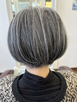 カペリ デ アーテ(Capelli di arte)&nbsp;ボブスタイル/大人ボブ/グレーヘアー/ショートボブ