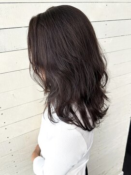 ルノン フィージュ(LUNON fieju) マーメイドグレージュ/セミロングレイヤー/レイヤーカット