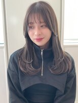 オリンテ バイ レシッド 表参道(orente by rcid)&nbsp;髪質改善顔まわりレイヤーカット酸熱ストレートメルティカラー