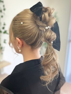 ジェシータ 品川駅前店(GESHITA) 高めタマネギヘアスタイル【ヘアセット/新横浜】