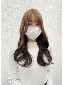 チトセ 遠石(CHITOSE) 韓国巻き×マロンベージュ