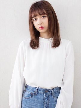 ジプソ 池袋西口(Gypso) ブラウンミディー髪質改善カラーカットトリートメント3/池袋駅