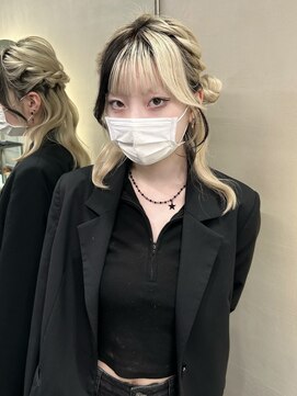 ソル ジングウマエ(SOL JINGUMAE) mayu//ハーフアップ編み込みアレンジヘアメセット