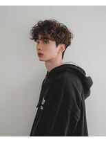 エヌプラスリタ 近鉄八尾(N+lita)&nbsp;ホワイトグレージュミニウルフデジタルパーマチェリーブラウン