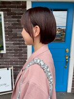 アズグロウ エクラ(AS GROW 'eclat)&nbsp;顔まわりレイヤー×コンパクトボブ