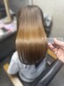 柔らか質感カット+絹髪ストレート◇4000円相当のヘアケア商品プレゼント！