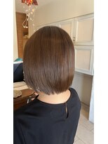 ヴィアンカ(Vianca)&nbsp;サラ艶！酸性ストレート×くすみブラウン