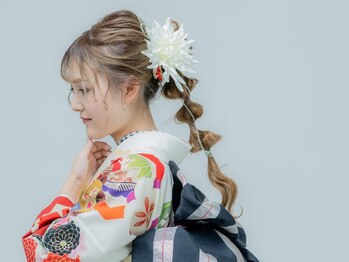 シュク(SHUKU)の写真/成人式、卒業式、七五三、様々なシーンに合わせたヘアセットをご提案☆