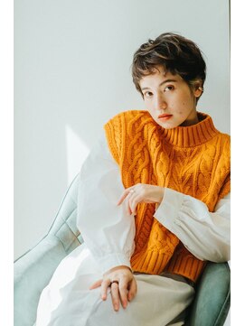 プリマ(PRIMA) ナチュラルショートボブ×ハイライト×オージュア２