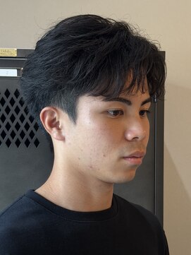 カウンター(COUNTER) メンズビジネスショート/フェザーパーマ 【平日 ￥11500～】