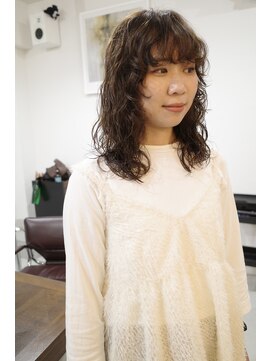 ミディアムパーマ