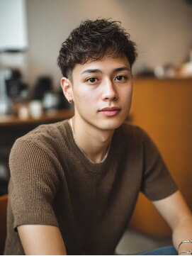 ラファンジュ ヘアー クレオ(Rohange hair Creo) マレットへア/アクティブショート/ルーズパーマ/カーリーへア