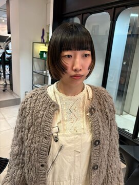 シータ(sheta) 【表参道sheta小林】似合わせカットボブアンブレラーカラー