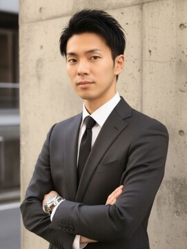 ヘアサロンエム 川越(HAIR SALON M) ツーブロック/アップバングショート/メンズカット/スパイキー