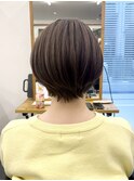 襟足すっきりショートヘア浦和美容室ARTS荒巻充埼玉カットうまい