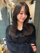 マーシュ(marshu)&nbsp;dark grey × layer cut 【Hikaru】