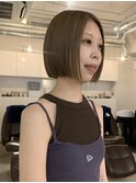 ボブ/ハイトーン/