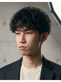 メンズツイストスパイラル×重ためマッシュ♯64京都河原町