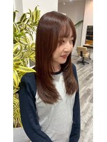 サロンド ベレーザ トータ(salao de beleza tota)&nbsp;ブリーチなしチェリーピンク×レイヤー