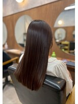 リッチ 菊名店(Rich)&nbsp;縮毛矯正　艶髪　グレージュ　透明感カラー