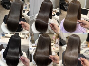 エトル バイ コムマティス 恵比寿駅前店(etre by comme Matisse)の写真/ダメージレスな薬剤配合でうる艶な髪の毛を叶える。サロンで自分磨きを楽しみませんか♪［レイヤーカット］