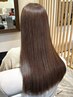 【最高峰】カット+美髪縮毛矯正+髪質改善_Tr _23,000円