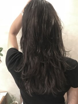 ナイーブヘアデザイン(NAiVE HAIR DESIGN) 【NAiVE hair】透け感ダークグレージュ