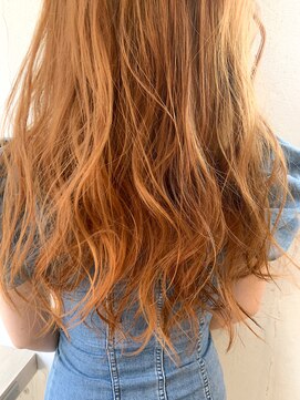 ヘアーワークス ヘルム 渋谷店(HAIR WORKS HELM) [HELM渋谷]Orange beige
