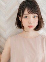 【ROMA】簡単スタイリング！大人かわいい小顔ワンカール王道ボブ