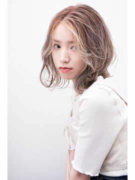 リジョイスヘア エン(REJOICE hair EN) 【REJOICE hair EN】ホワイトパールアッシュ 担当AKIRA