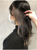 ネオリーブ三茶☆シルバーアッシュ×イヤリングカラー☆密本桃子