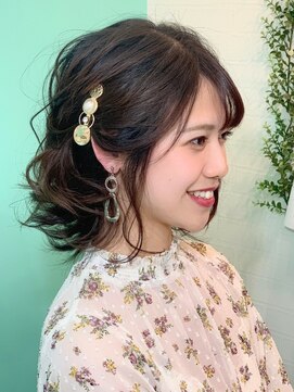 ドライブアンドビジョン 池袋(Drive&Vision) ナチュラルボブ×大人似合わせカットボブ×ウェーブ 20代30代