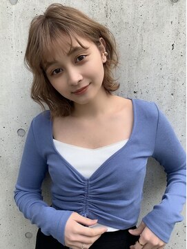 ニスル 町田店(NISURU) 似合わせカット/大人ガーリー/ダークアッシュ/着物/町田/町田駅