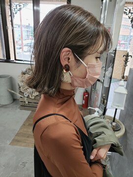 ニコ(nico...) 白髪を生かした白髪ぼかし☆