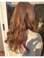 リラシー ヘアーアンドビューティー 龍ケ崎店(RELASY hair&beauty) インナーカラーピンク【n.カラー龍ケ崎】