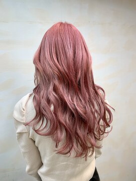 アンククロス 表参道(ANKH CROSS) ホワイトピンク エクステ60枚