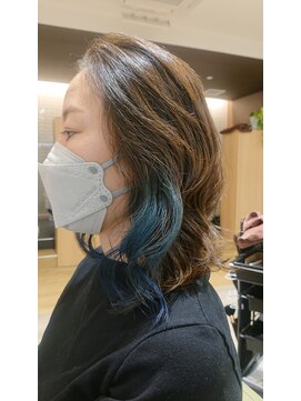 リセット 川西(ReSET) エメラルドグリーン～ブルー☆サマーインナー