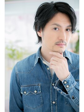 ミック 日暮里店(miq) 大人の色気…ツーブロックマッシュc2