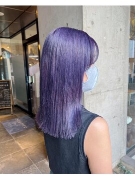 スーリール 赤坂店(Sourire) パープルヘア