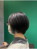 【札幌白石 高発色カラー 丸みボブ 葛西千大】