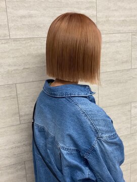 イートンクロップガーデン(Eton Crop Garden) プツッとボブ×ベージュ