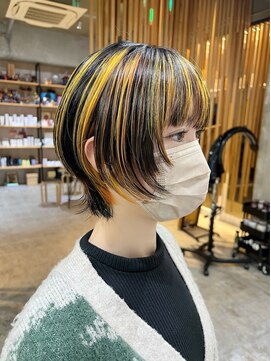 エガク(egaku) デザインカラー  イエロー　オレンジ