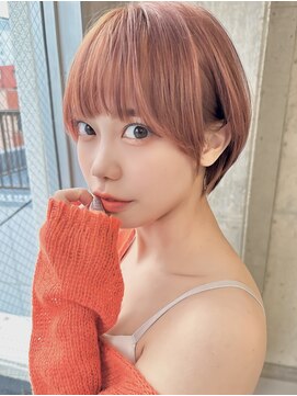 ロンドブルーム 天神大名店(Lond Bloom) 10代20代30代ショートボブ髪質改善丸みショート似合わせカット